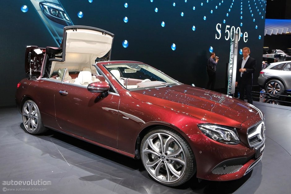 Mercedes E-Class Convertible- Poze reale