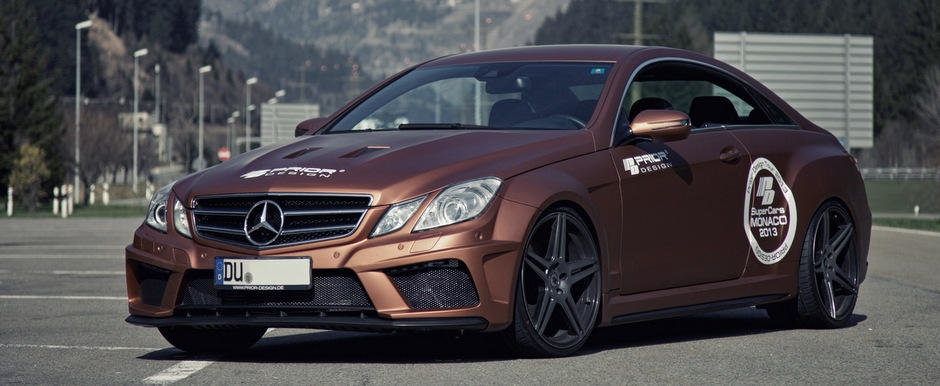 Mercedes E-Class Coupe by Prior Design - Atitudinea conteaza