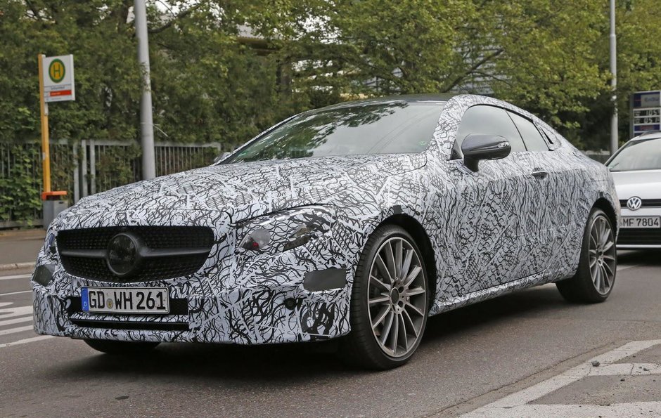 Mercedes E-Class Coupe - Poze Spion