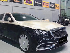 Mercedes E-Class W213 transformat in Mercedes-Maybach S-Class