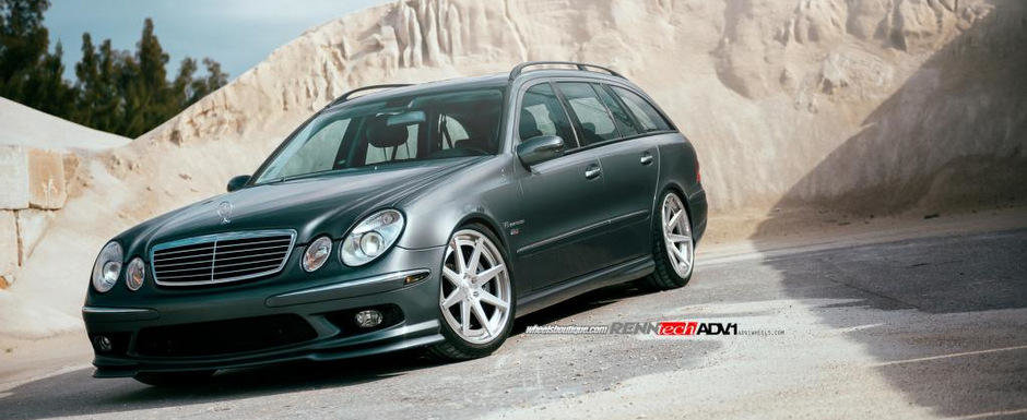 Mercedes E55 AMG by Renntech - Un break numai bun de iubit Mercedes E55 AMG by Renntech - Un break numai bun de iubit