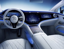 Mercedes EQS - Poze interior