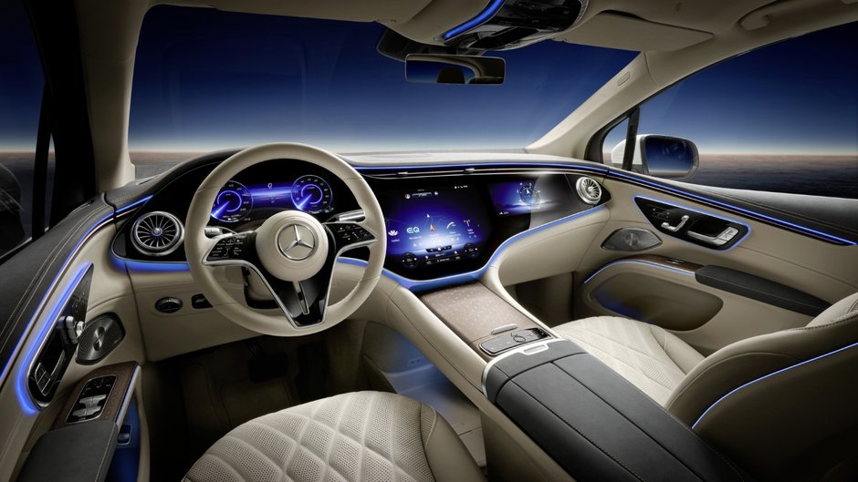 Mercedes EQS SUV - Galerie foto