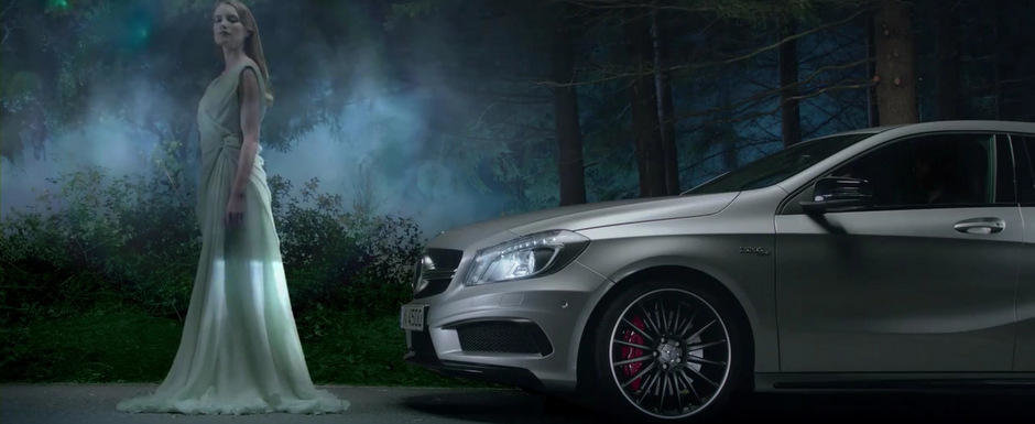 Mercedes foloseste zane si extraterestri pentru a promova noul A45 AMG. VIDEO AICI!