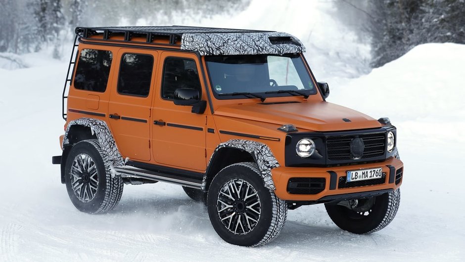 Mercedes G-Class 4x4² - Poze spion