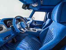 Mercedes G-Class cu interior albastru