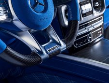 Mercedes G-Class cu interior albastru