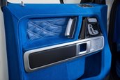 Mercedes G-Class cu interior albastru