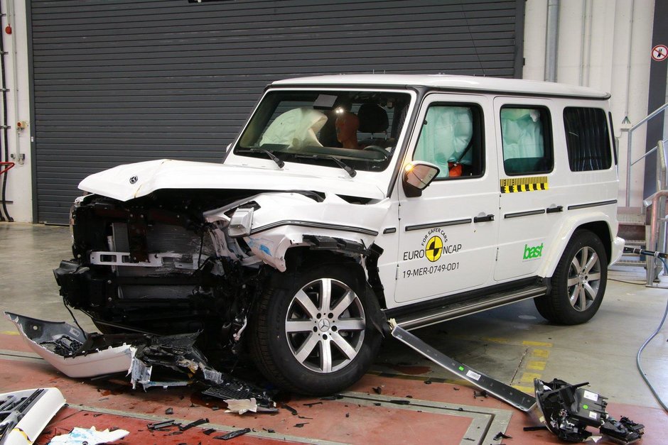 Mercedes G-Class la Euro NCAP