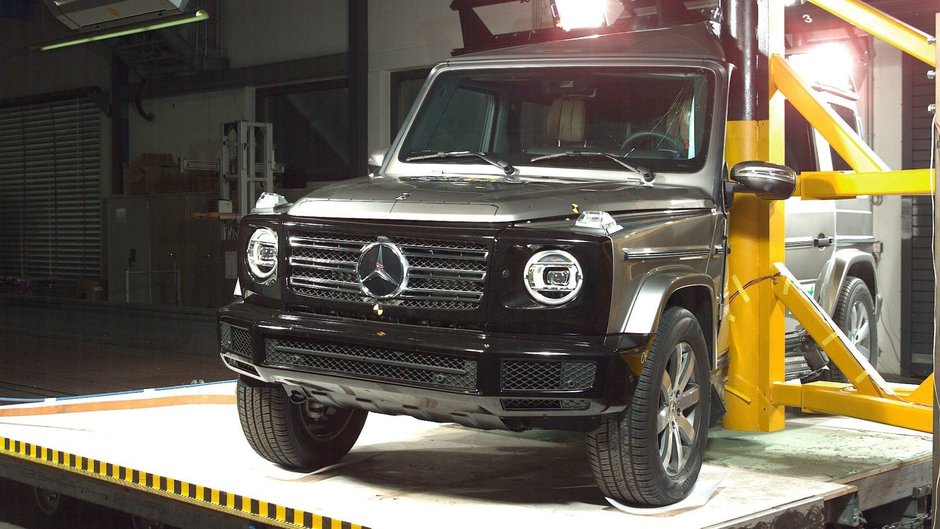 Mercedes G-Class la Euro NCAP