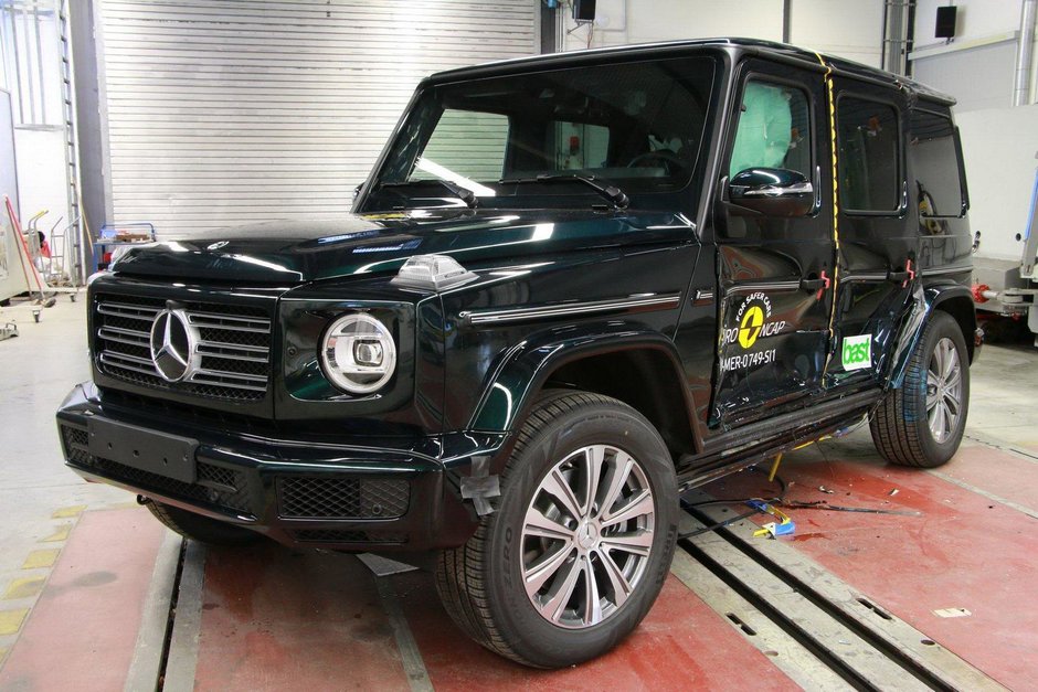 Mercedes G-Class la Euro NCAP