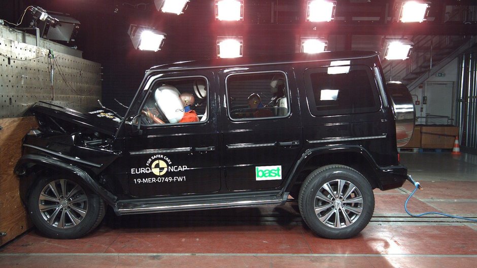 Mercedes G-Class la Euro NCAP