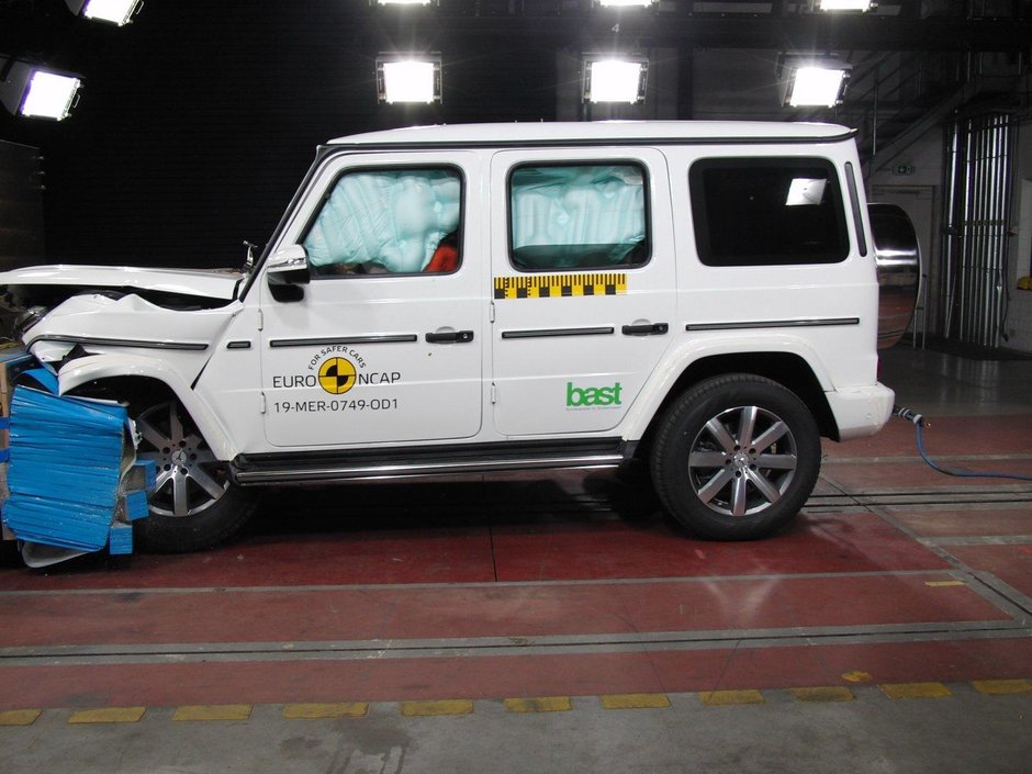 Mercedes G-Class la Euro NCAP