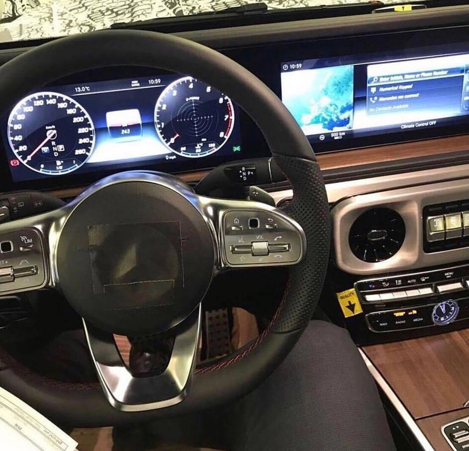 Mercedes G-Class - Noi Poze Interior