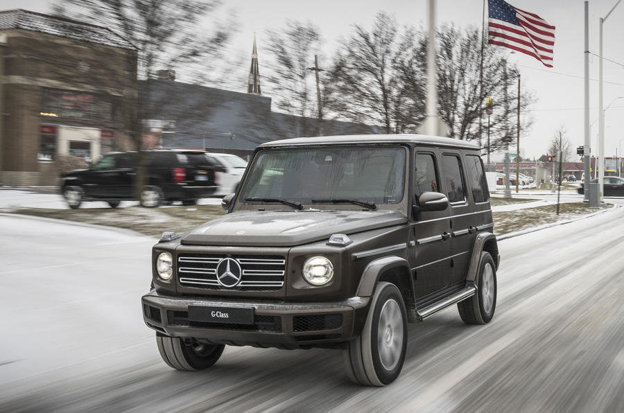 Mercedes G-Class pe strada