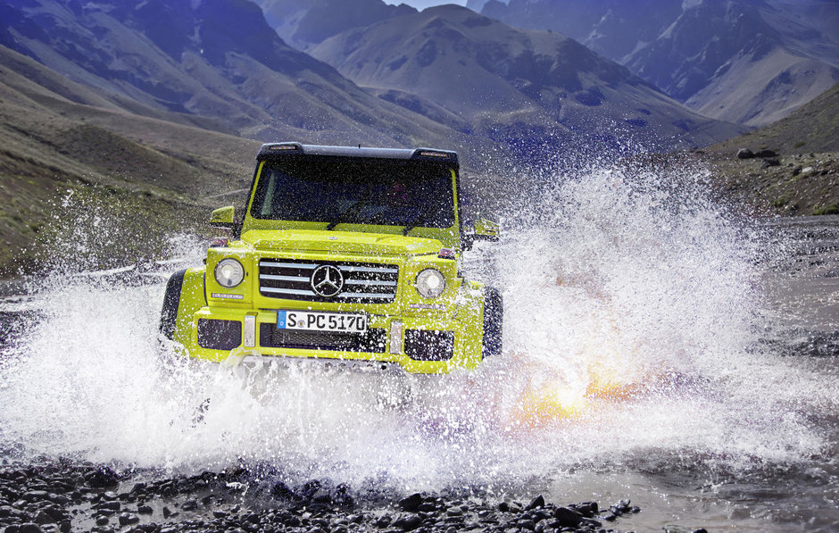 Mercedes G500 4x4²