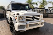 Mercedes G550 cu sase roti