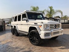 Mercedes G550 cu sase roti