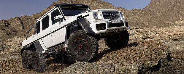 Mercedes G63 AMG 6x6: Asa arata off-roader-ul suprem - GALERIE FOTO AICI!