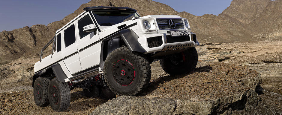 Mercedes G63 AMG 6x6: Asa arata off-roader-ul suprem - GALERIE FOTO AICI! Mercedes G63 AMG 6x6: Asa arata off-roader-ul suprem - GALERIE FOTO AICI!