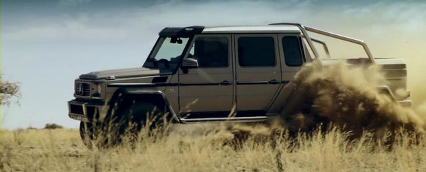 Mercedes G63 AMG 6x6: Asa arata off-roader-ul suprem!