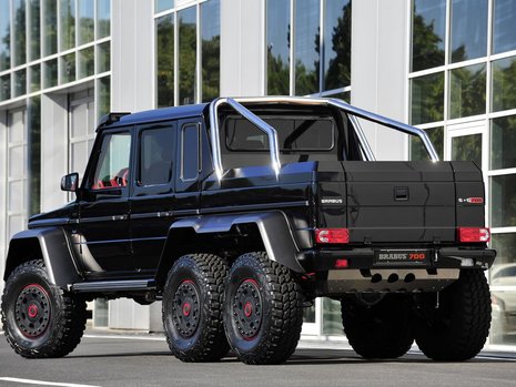 Mercedes G63 AMG 6x6 by Brabus