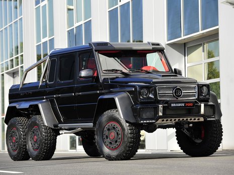 Mercedes G63 AMG 6x6 by Brabus