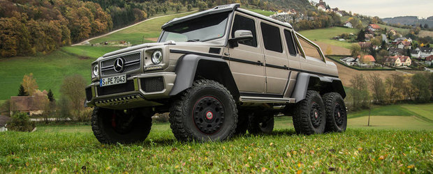 Mercedes G63 AMG 6x6 cu 840 CP, de la Mansory: PENTRU CA SE POATE!