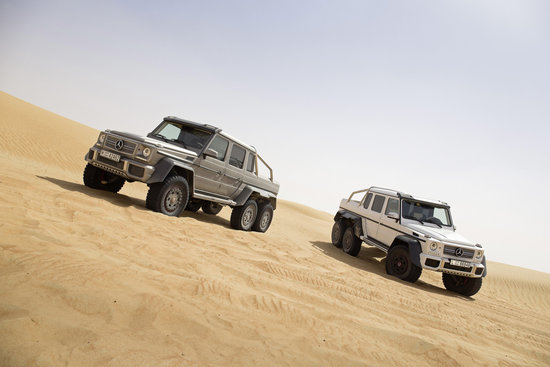 Mercedes G63 AMG 6x6 - Galerie Foto