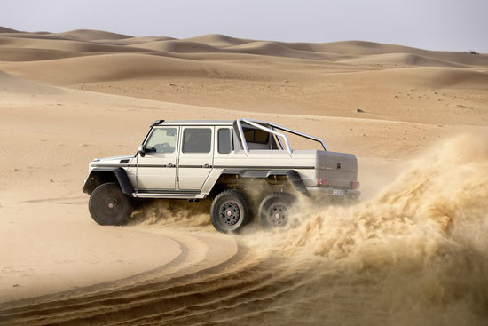 Mercedes G63 AMG 6x6 - Galerie Foto