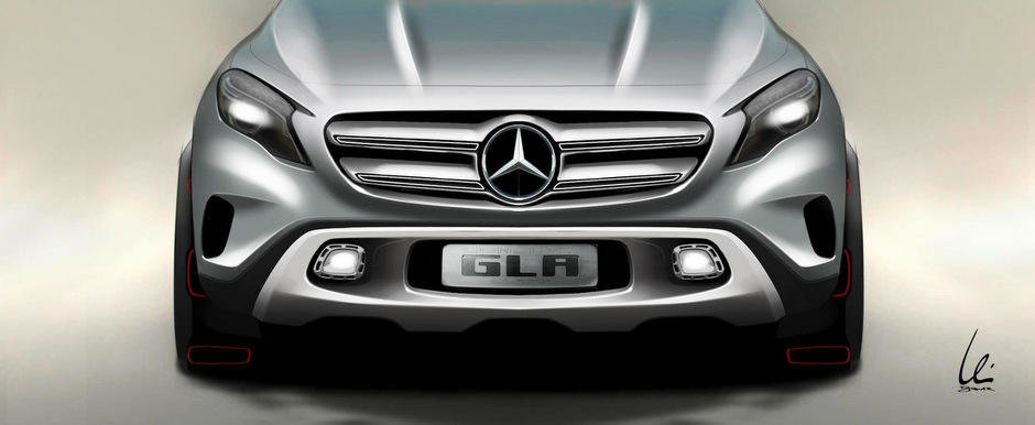 Mercedes GLA: Cum arata noul crossover al germanilor de la Mercedes Mercedes GLA: Cum arata noul crossover al germanilor de la Mercedes
