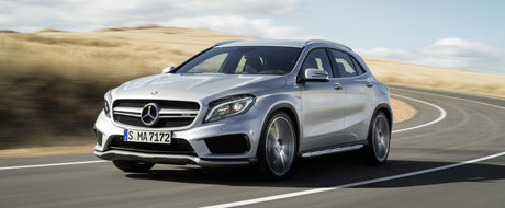 Mercedes GLA45 AMG: Fa cunostinta cu cel mai rapid crossover al planetei!