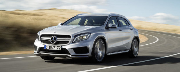 Mercedes GLA45 AMG: Fa cunostinta cu cel mai rapid crossover al planetei!