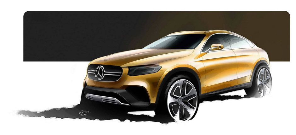 Mercedes GLC Coupe Concept