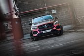 Mercedes GLE Coupe cu vopsea cameleon si jante Vossen