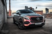 Mercedes GLE Coupe cu vopsea cameleon si jante Vossen