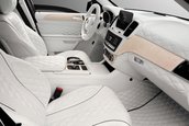 Mercedes GLE cu interior alb