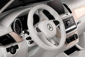 Mercedes GLE cu interior alb