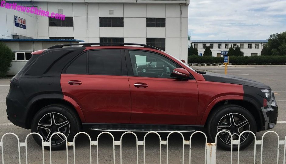 Mercedes GLE - Noi poze spion