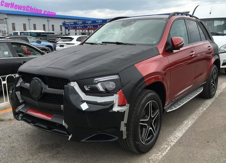 Mercedes GLE - Noi poze spion