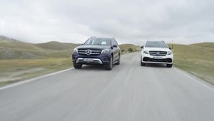 Mercedes GLS 350 d si GLS 63 AMG in actiune