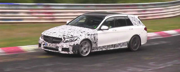 Mercedes incepe testarea viitorului C63 AMG Break