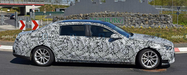 Mercedes le mai ia o data fata rivalilor. Noul Maybach S-Class surprins in teste cu ampatament extra-lung