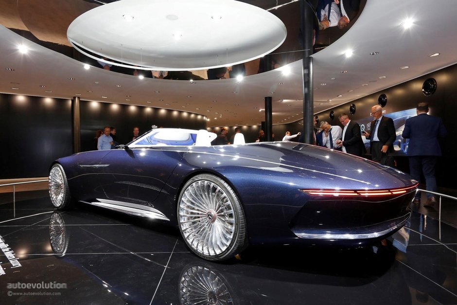 Mercedes-Maybach 6 Cabriolet- poze reale de la Frankfurt