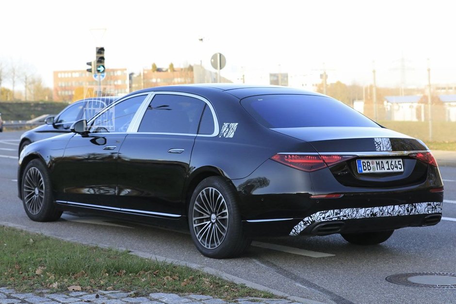 Mercedes-Maybach S-Class: Poze spion