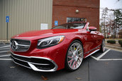 Mercedes-Maybach S650 Cabriolet cu jante Forgiato