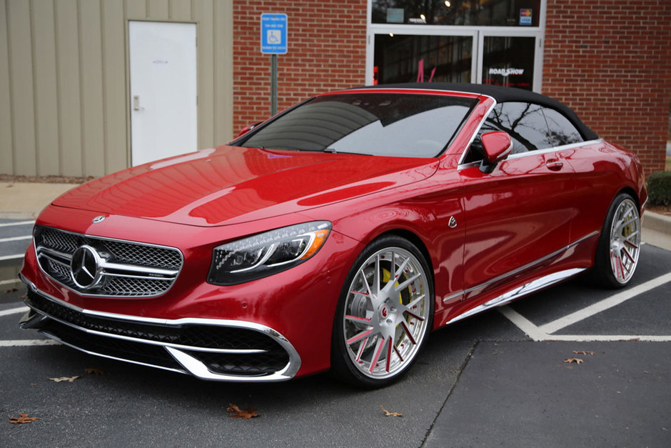 Mercedes-Maybach S650 Cabriolet cu jante Forgiato