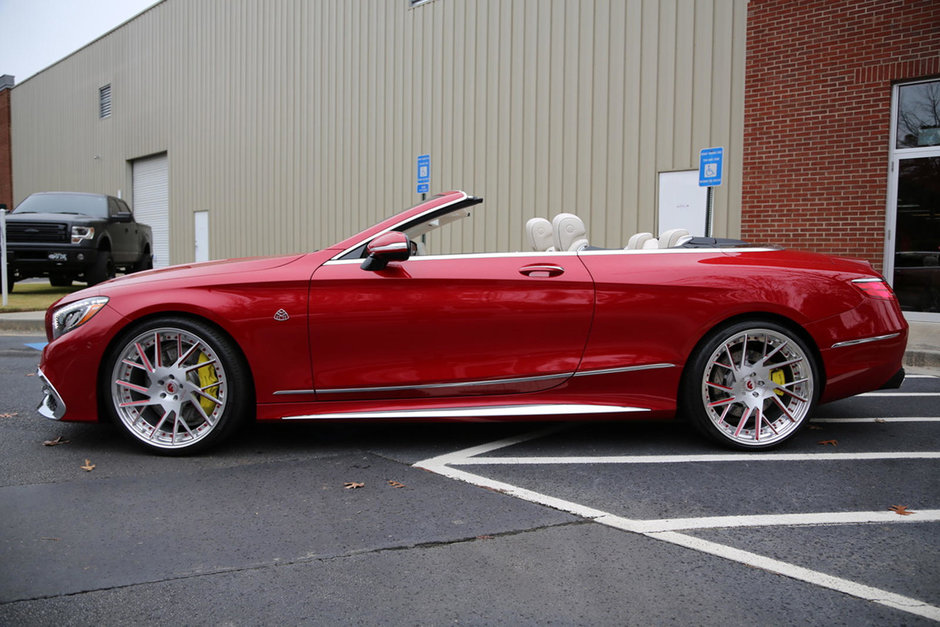 Mercedes-Maybach S650 Cabriolet cu jante Forgiato