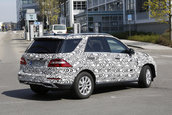 Mercedes ML Facelift - Poze Spion