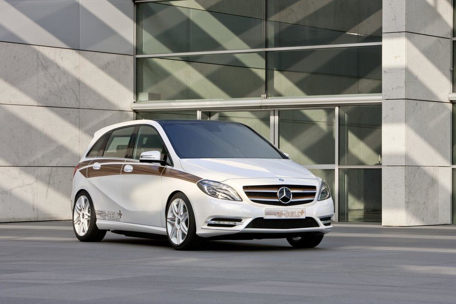 Mercedes pregateste versiunea electrica a noului B-Class Mercedes pregateste versiunea electrica a noului B-Class